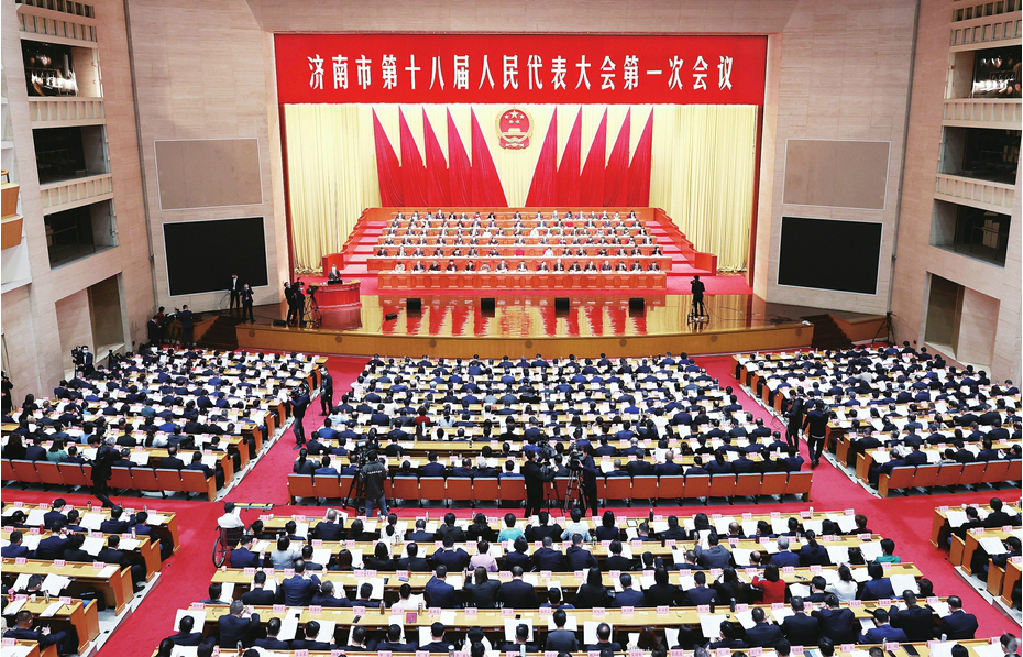 【佳怡快訊】佳怡集團(tuán)總裁賀小軒出席濟(jì)南市第十八屆人民代表大會第一次會議